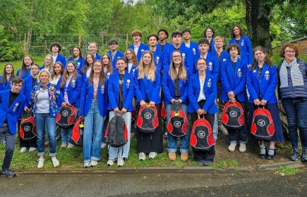 La promotion des Outbounds 25-26 du district 1650 Bretagne Mayenne